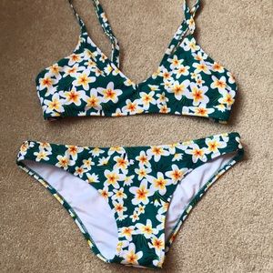 Floral print bikini from Cupshe